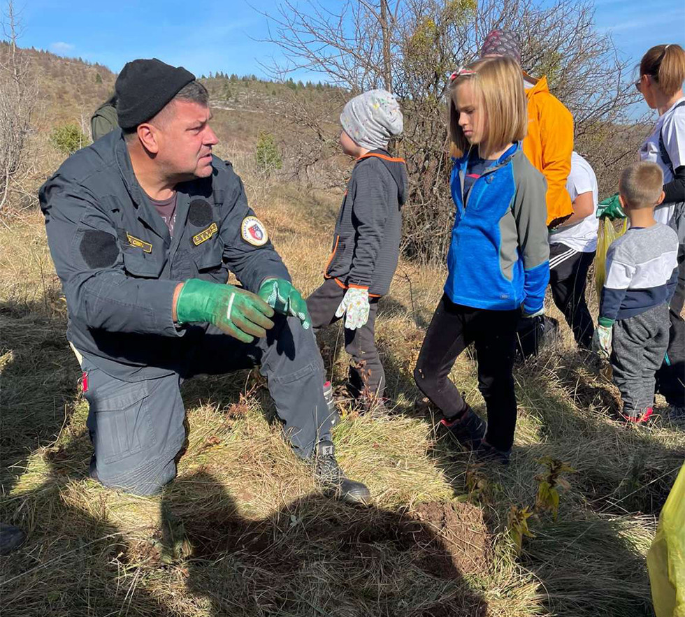 ZIRA has supported mass forestation action of the Government of Kanton Sarajevo